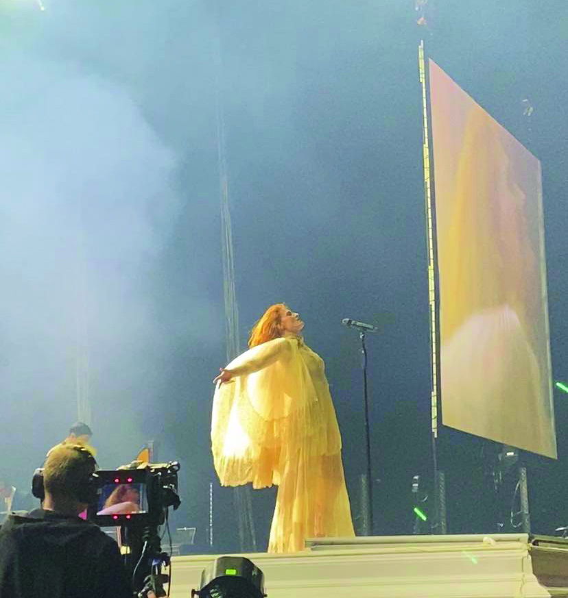 Florence and the Machine on stage
