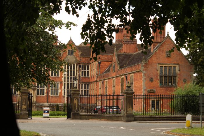 Modern day Heslington Hall on the University of York Campus