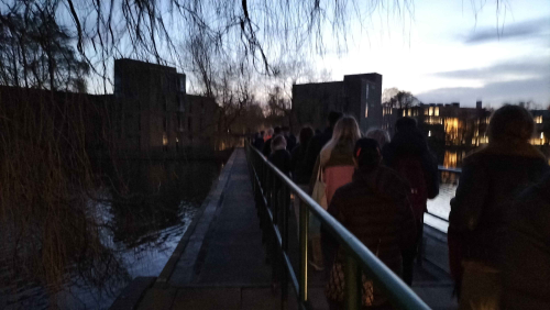 sexual violence awareness walk.